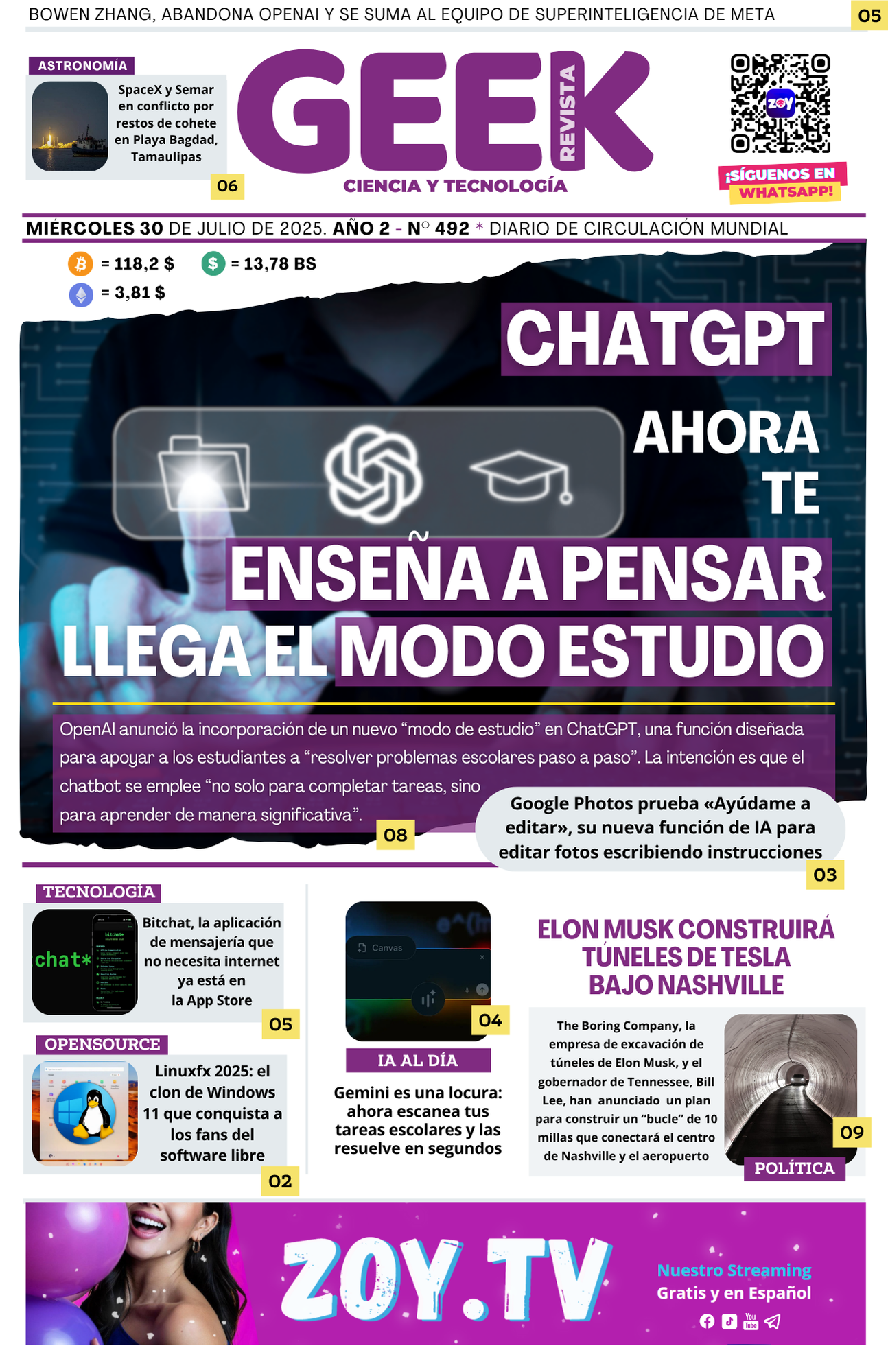 Zoy Milton Noticias Tech de hoy